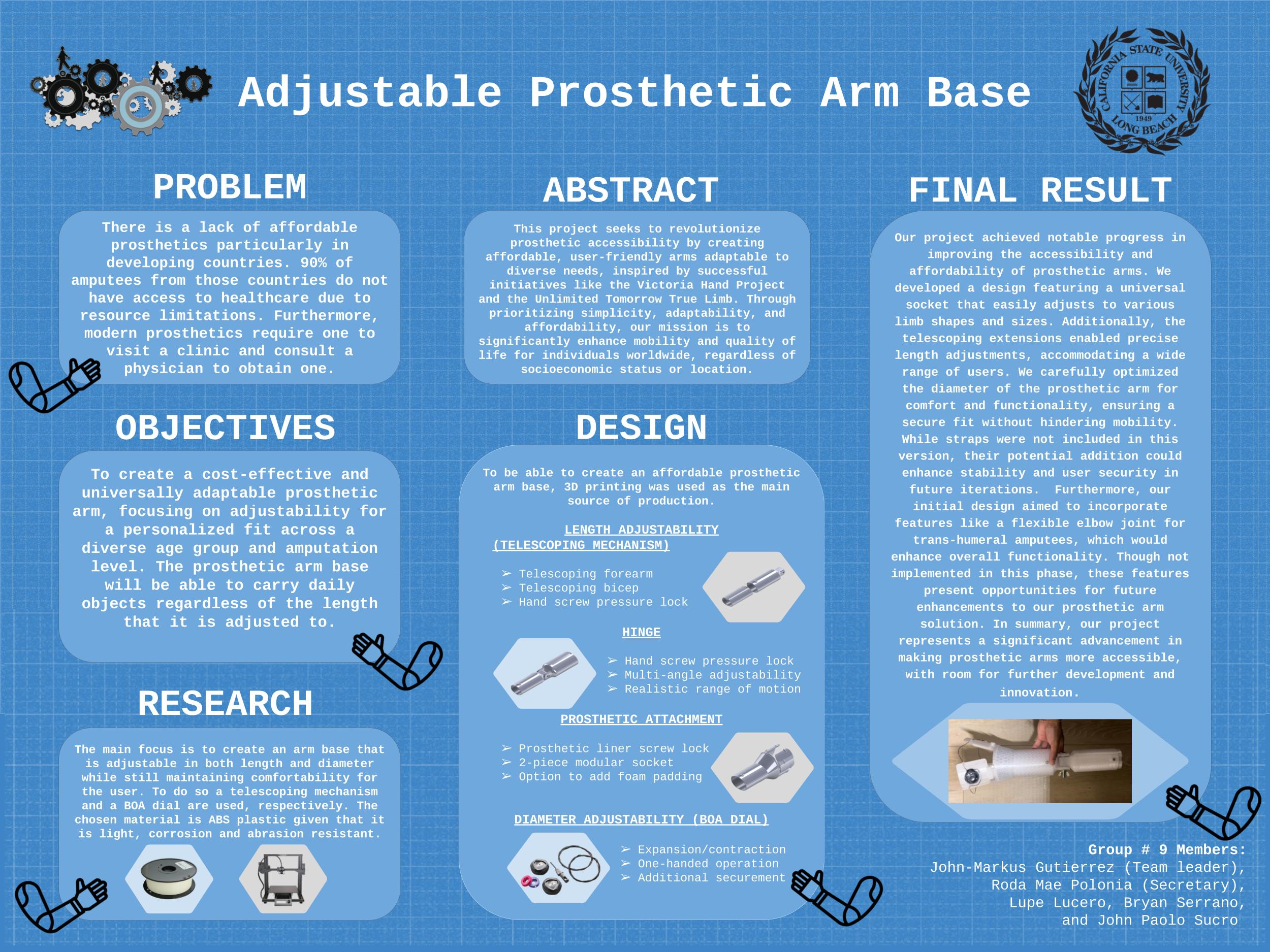 Prosthetic Arm Project